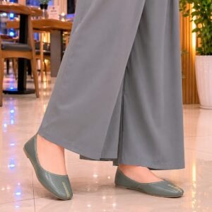 Leather grey khussa