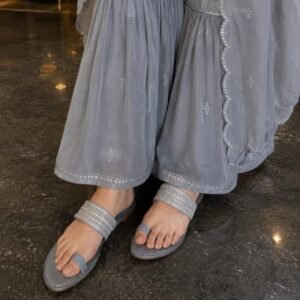 grey stylish kohlapur